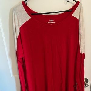 Old Navy baseball style shirt